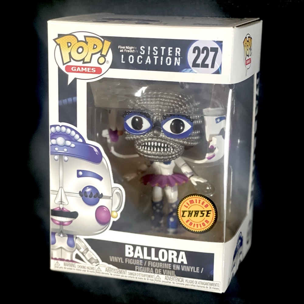 Funko Pop! Sister Location #227 BALLORA Vinyl Figure Limited Edition Chase